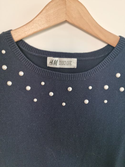 Sukienka dziewczęca - H&M 134/140