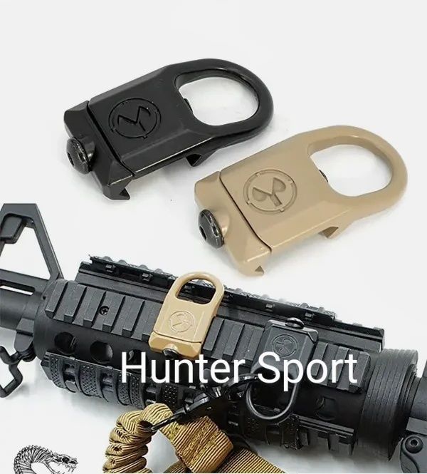 Антабка, база Paraclip, на базу M-lock, Weaver/Picatinny. Qd. АК/AR15