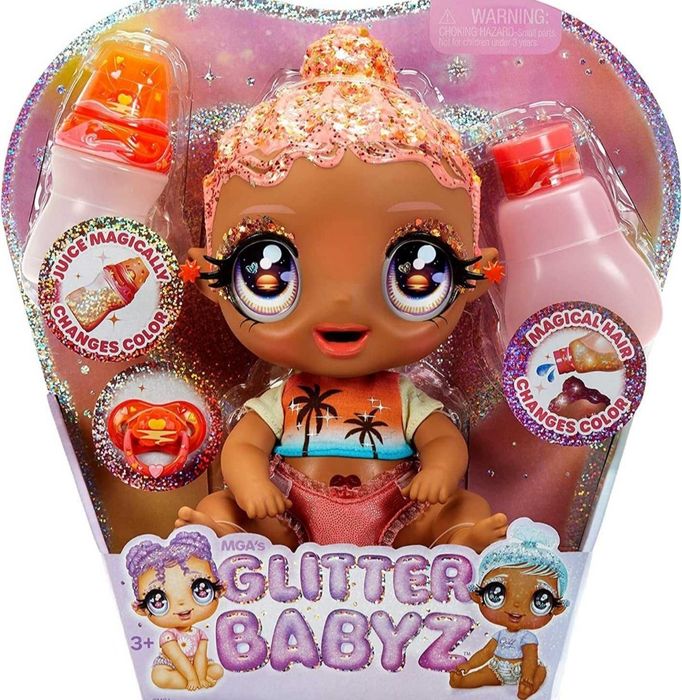 Ігровий набір з лялькою Glitter Babyz Solana