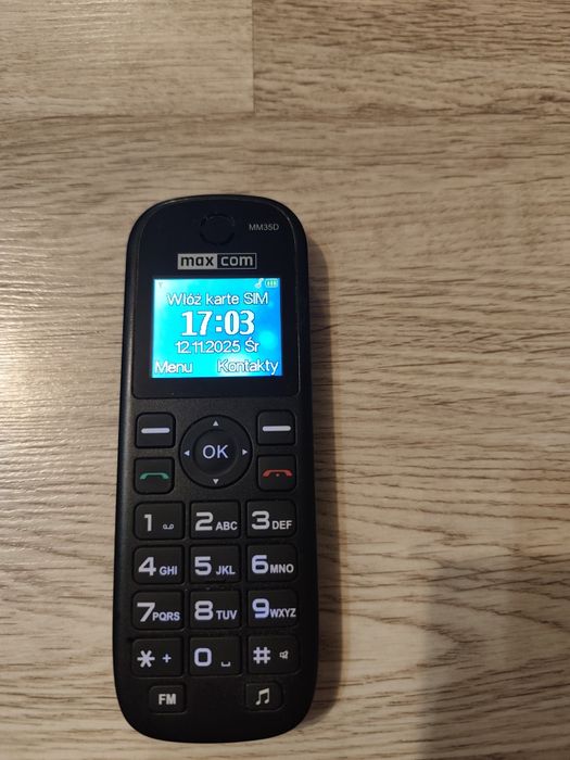 Telefon dla seniora Maxcom MM 35 D