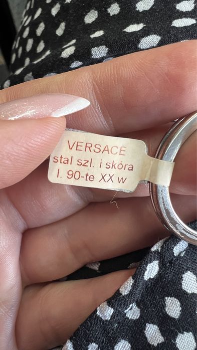 Versace bryloczek do kluczy