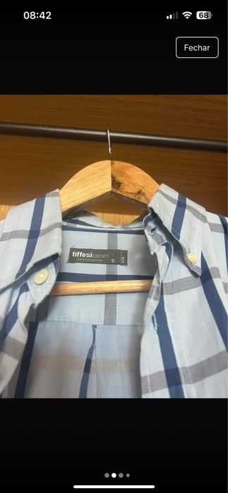 camisa xadrez tiffosi