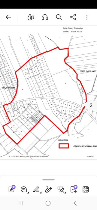 Działka nad morzem – Rusinowo koło Jarosławca ok. 258 m²