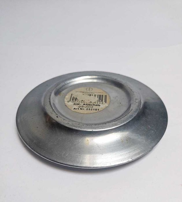 Prato Taça Cinzeiro Metal Alumínio Kerzenwelt