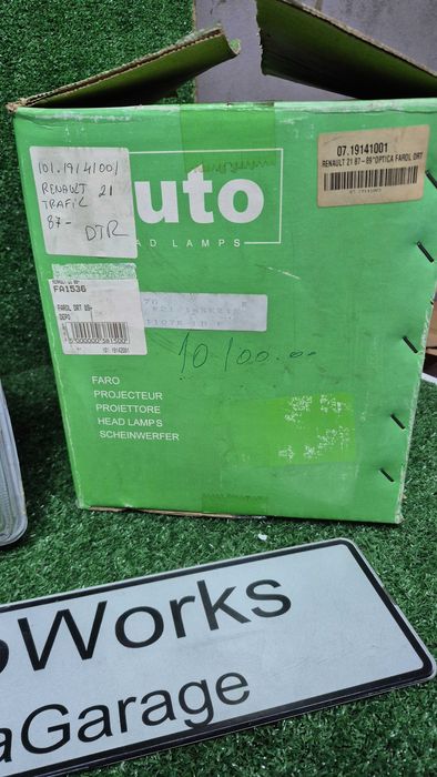 Otica Farol Frente Direito Renault 21 1987 a 1989 Ref. 551-1107R-LD-E DEPO - NOVO