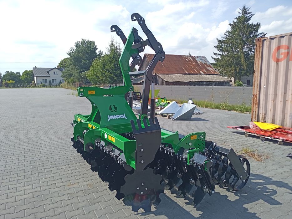 Agregat uprawowo-siewny talerzowy Janpol 2.5m 2.7m 3m.