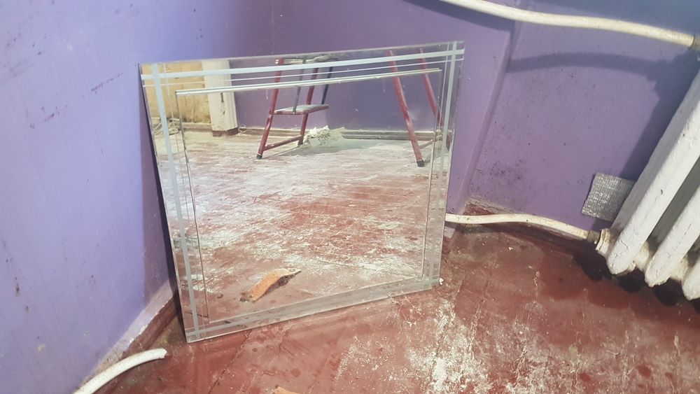 Зеркало в ванную. 60×60