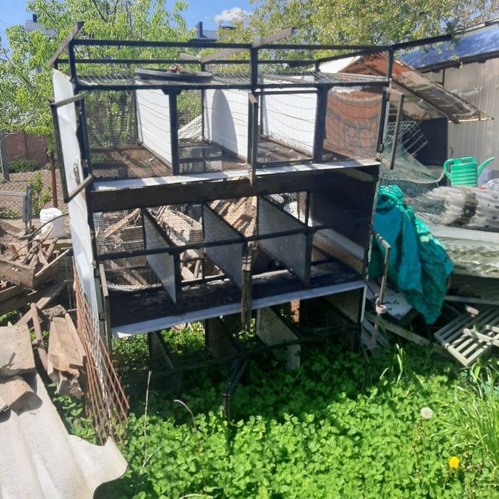 Кроляча клітка ,поїлки ,кормушки,родильні бокси