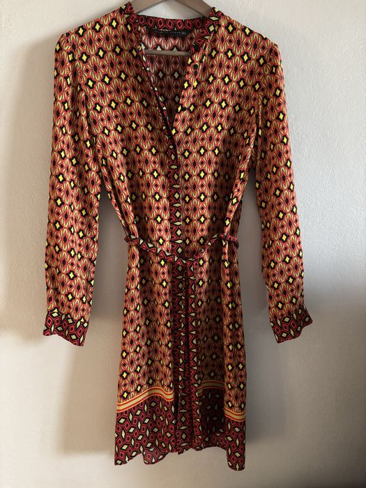 Rozpinana sukienka Zara r S