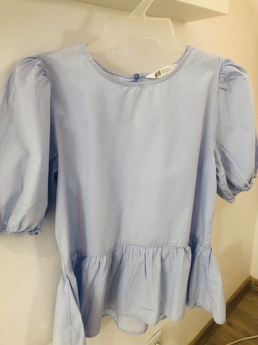 Bluzka z baskinką H&M - S/M