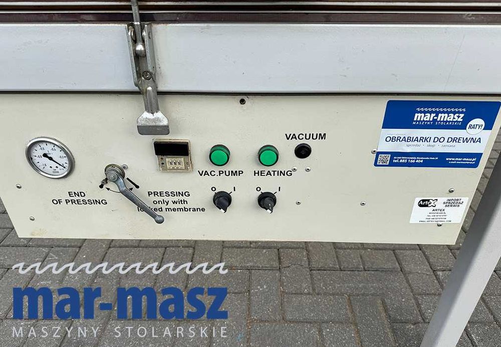 Prasa próżniowa membranowa ARTEX VP 300