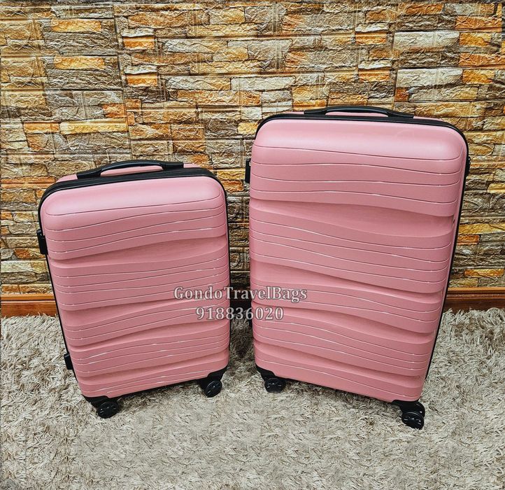 MALA PORÃO MÉDIA 23Kg + MALA CABINE 8 a 10Kg NOVAS - POLIPROPILENO