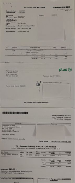 iPhone 13 mini po wymianie baterii na nową + GRATISY