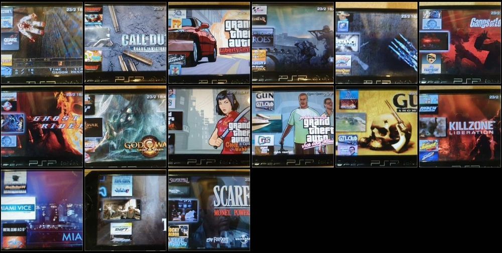 200 gier do konsoli Sony PSP w tym minecraft super zestaw