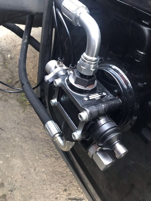 Гидравлика на тягач, установка гидравлики