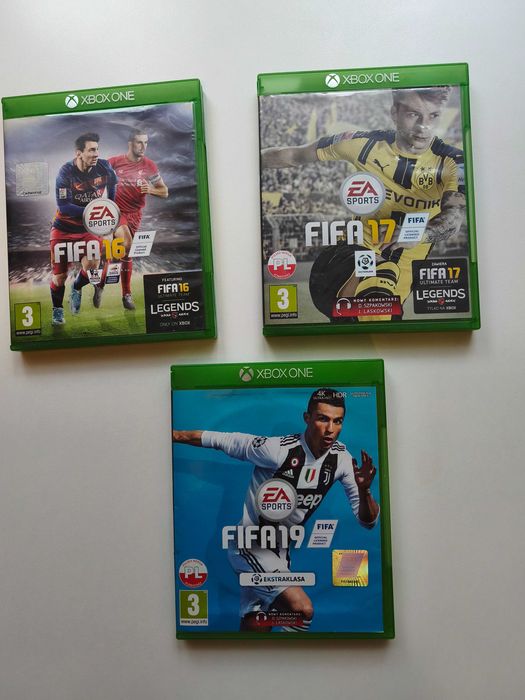 Fifa 16, 17, 19 xbox one