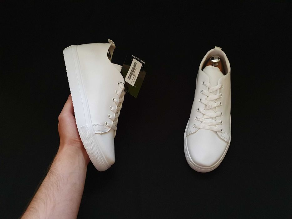 Чоловічі кеди Boohoo MAN 41 26.5 см 7 UK білі