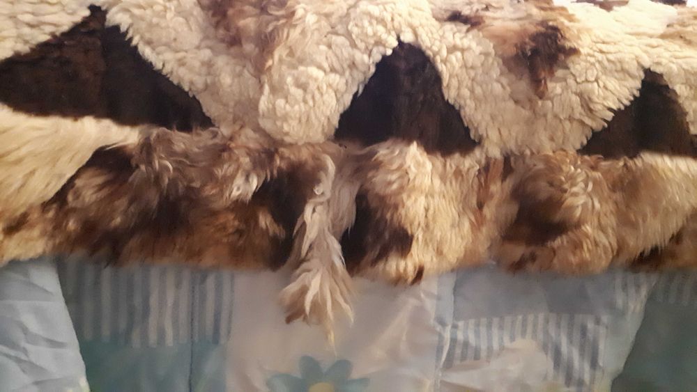 Manta / tapete pele Alpaca