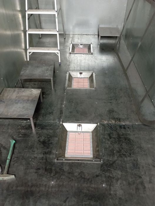 Комплект переоснащення електропечей полімеризації на газ.