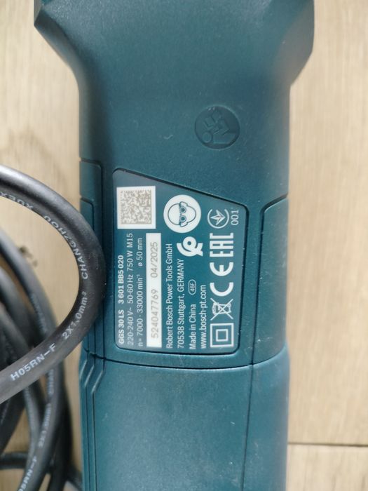 Szlifierka prosta Bosch GGS 30 LS