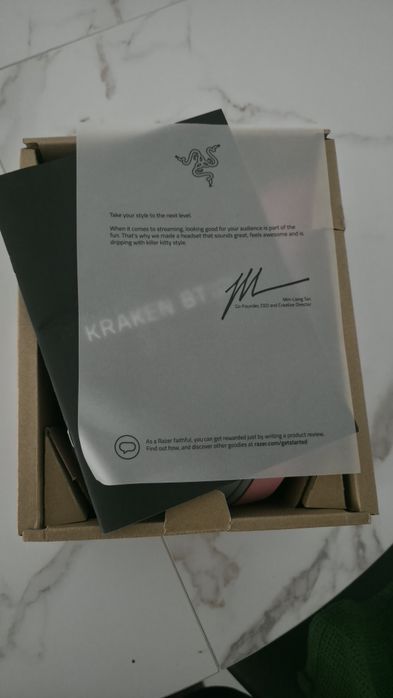 Headsets Razer Razer Kraken BT (Kitty Edition)