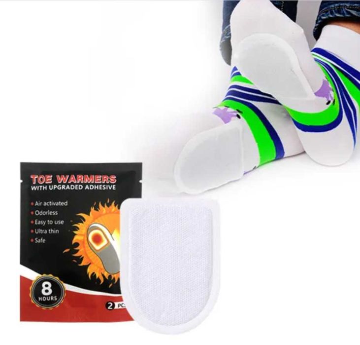 Напівустілки хімічні з підігрівом, одноразові для ніг і рук