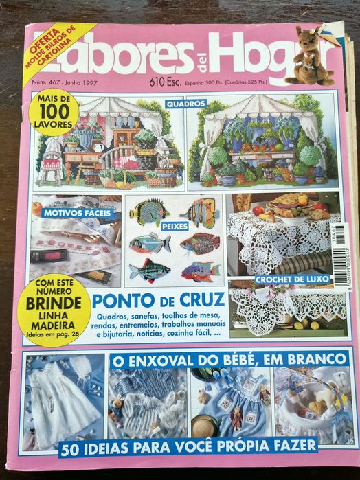 6 Revistas Labores del Hogar