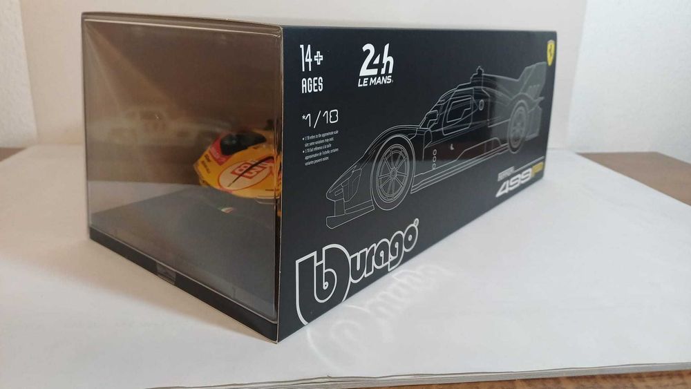 1/18 Ferrari 499 LeMans #81 am - Bburago Signature