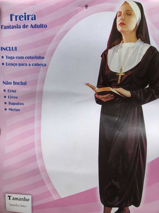 FREIRA_Fantasia para adulto - NOVO