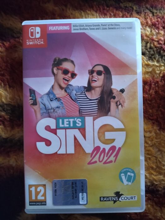 Let's Sing 2021 + microfone