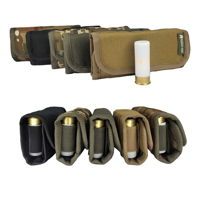 Патронташ Marck-men на 6 патронів .12/.16/.20К на руку пояс кишеню 3в1