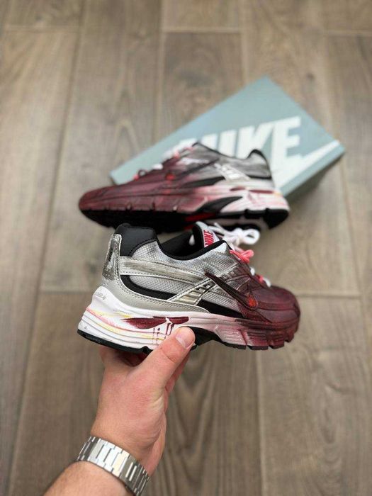 Кроссовки Nike Initiator Custom Red Silver, кросівки найк