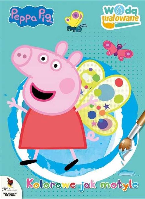 Peppa Pig. Kolorowe jak motyle Praca zbiorowa