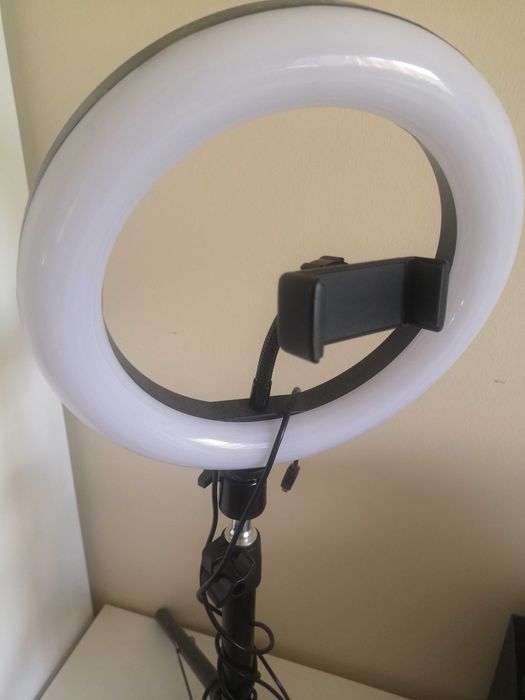 Ring Light com tripé