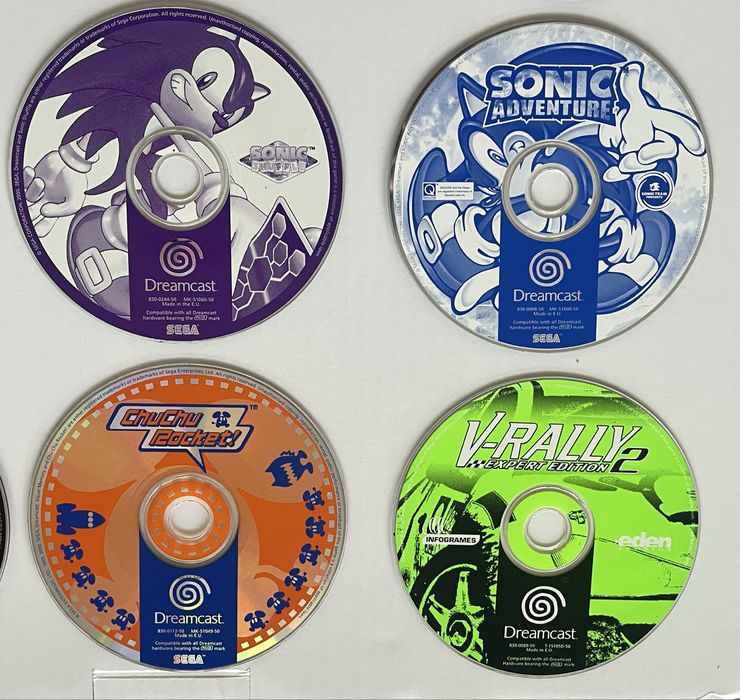 Jogos SEGA Dreamcast | Disco | Raros | Sonic Rayman V rally