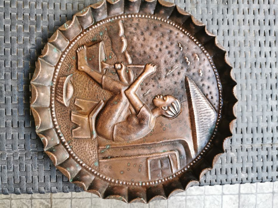 Vendo peças de cobre feitas a mão