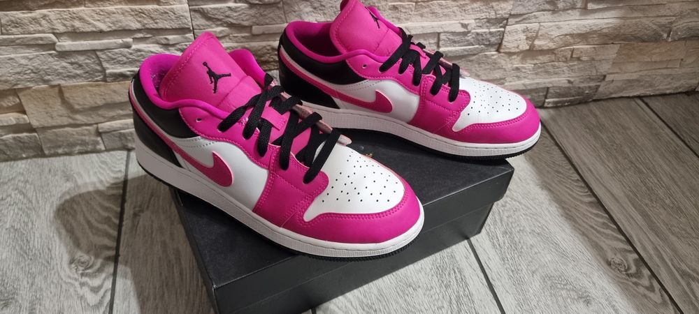 Buty Nike Air Jordan 1 Low Różowe 1