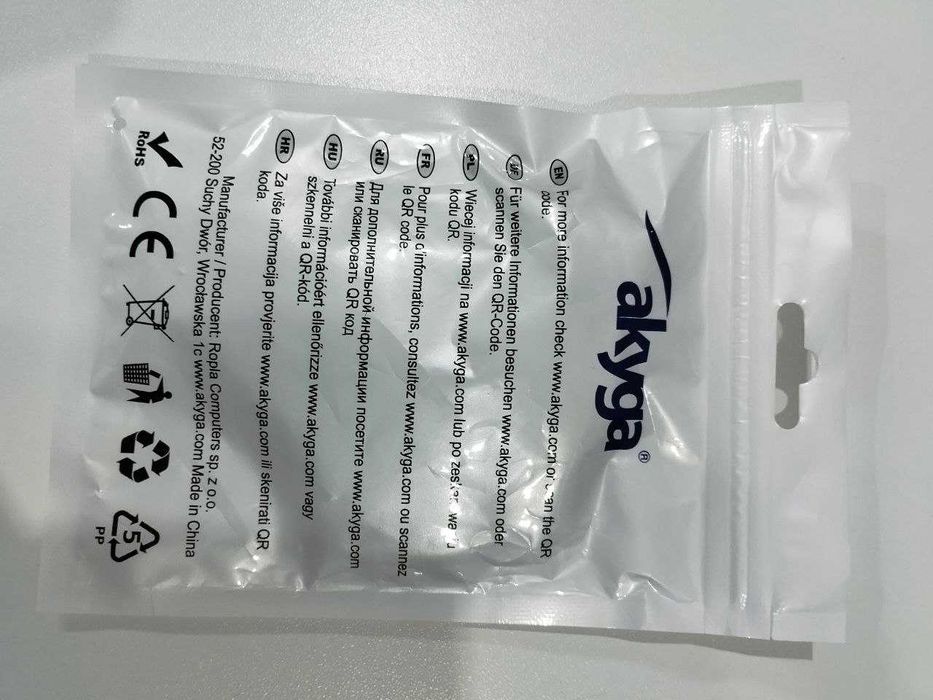 Kabel adapter Akyga AK-CA-13 2 x Molex (M)