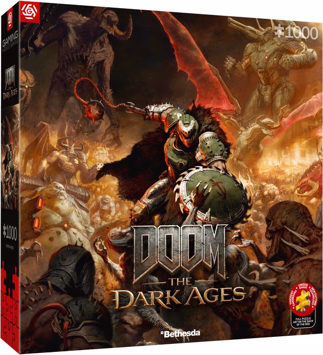 Puzzle 1000 Elementów. Doom. The Dark Ages. Slayer's Rage. Nowy Produkt