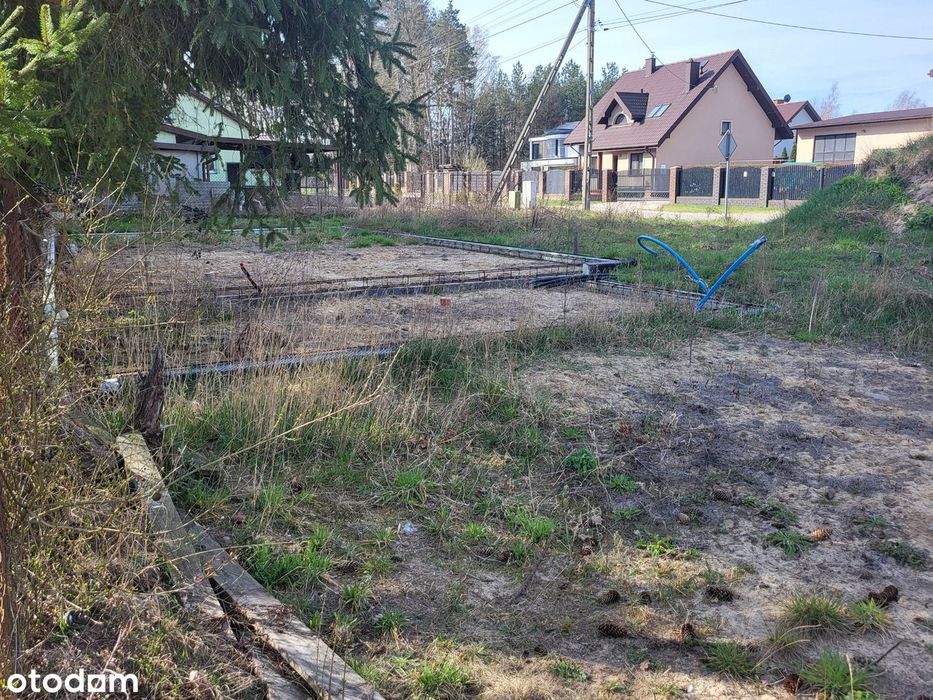 Działka budowlana z fundamentami | Cegłów, powiat miński | 376 m² - Widok 2
