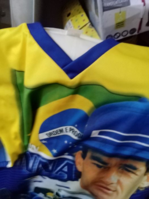 T shirts do famoso AIRTON SENA