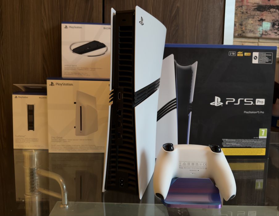 Konsola PlayStation 5 Pro 2TB z Napędem + Akcesoria PS5