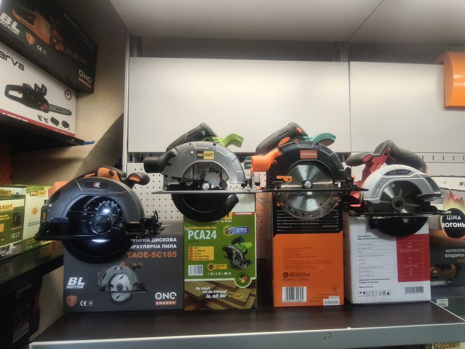 Акумуляторна дискова пила Procraft PCA24 (Без акб та зп)