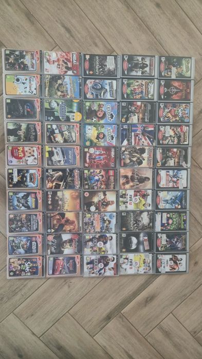 PSP Mega zestaw 84 gier i 6 filmów UMD