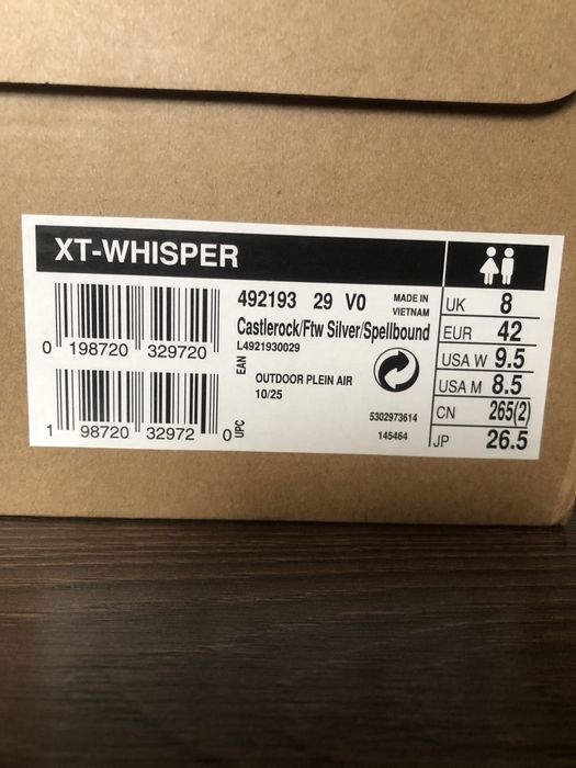 Salomon XT-WHISPER Oригіналні кросівки