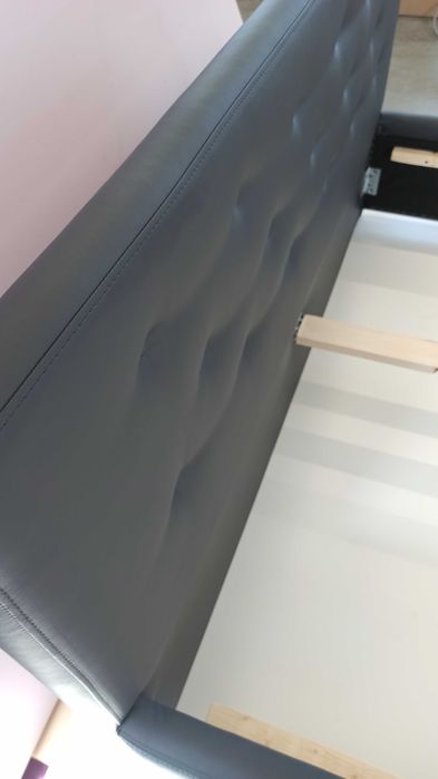 Łóżko tapicerowane PUERTO 160x200 PROMOCJA Tylko KOLOR GRAFIT