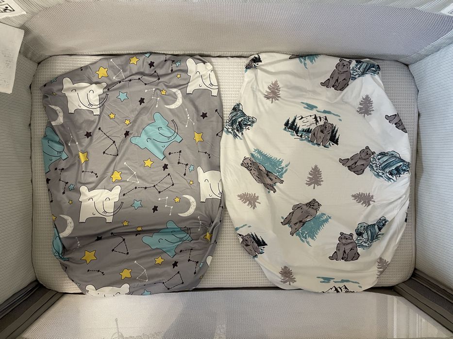 Дитяче ліжечко Chicco Next2Me з матрацом, 0-6 місяців, 9 кг