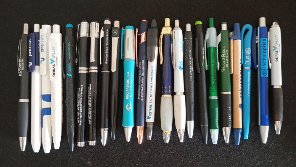 Caixa com Material Publicitário