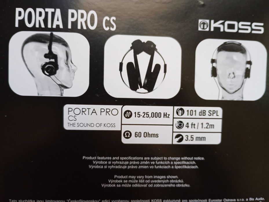 Продам наушники KOSS Porta pro cs