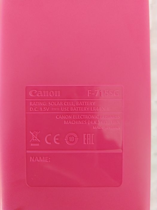 Calculadora Científica Canon F-715SG